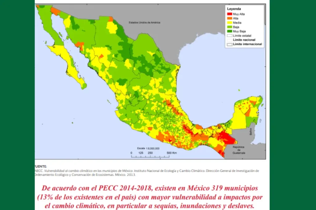 Vulnerabilidad al camio climático